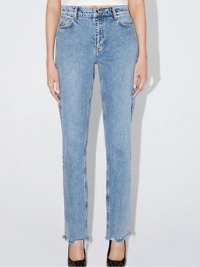 Khy Classic Straight Leg Denim Light Wash